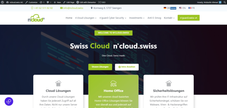 n'cloud.swiss cyber security and cloud management company
